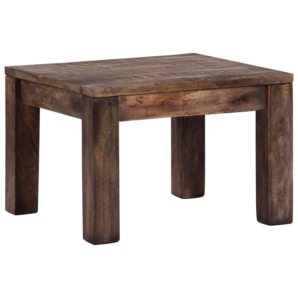 Vidaxl salontafel 50x50x35 cm massief mangohout