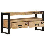 Vidaxl tv-meubel 100x30x45 cm massief mangohout