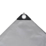 Vidaxl dekzeil 650 g m² 1,5x20 m grijs