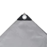 Vidaxl dekzeil 650 g m² 3,5x5 m grijs