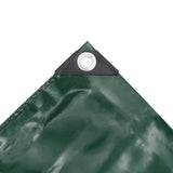 Vidaxl dekzeil 650 g m² 1,5x6 m groen