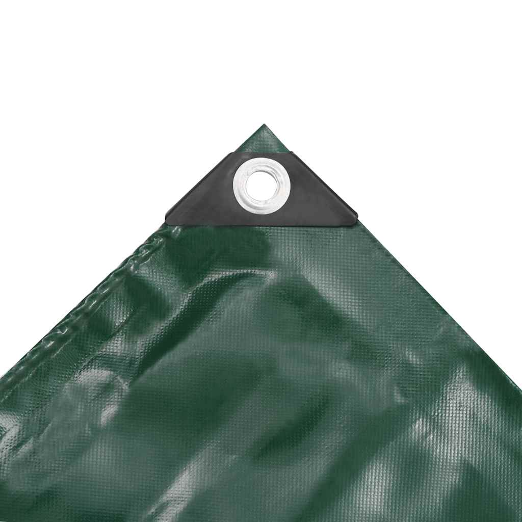 Vidaxl dekzeil 650 g m² 1,5x10 m groen