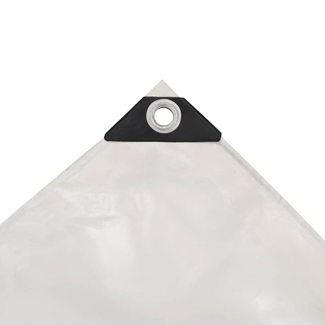 Vidaxl dekzeil 650 g m² 1,5x20 m wit