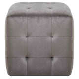 Vidaxl nachtkastjes 2 st 30x30x30 cm fluweel grijs