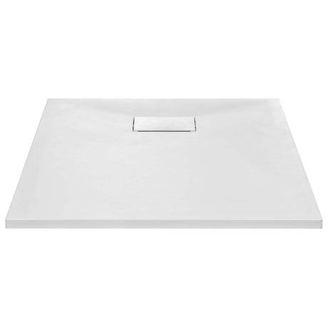 Vidaxl douchebak 90x70 cm smc wit
