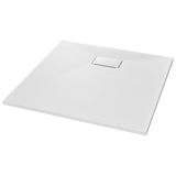 Vidaxl shower tray 90x90 cm SMC white