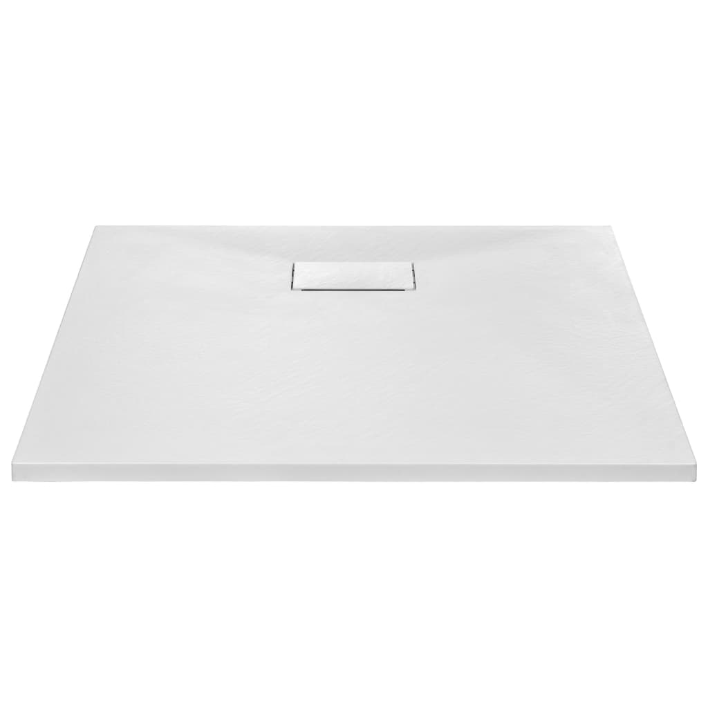 Vidaxl shower tray 90x90 cm SMC white