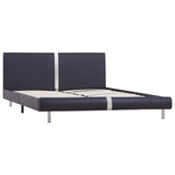 Vidaxl bedframe kunstleer zwart 120x200 cm