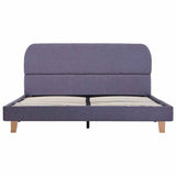 Vidaxl bedframe stof lichtgrijs 140x200 cm