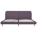 Vidaxl bedframe stof taupe 180x200 cm