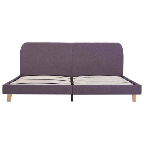 Vidaxl bedframe stof taupe 180x200 cm