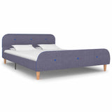Vidaxl bedframe stof lichtgrijs 140x200 cm