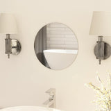 Vidaxl Mirror Round Frameless 30 cm glas