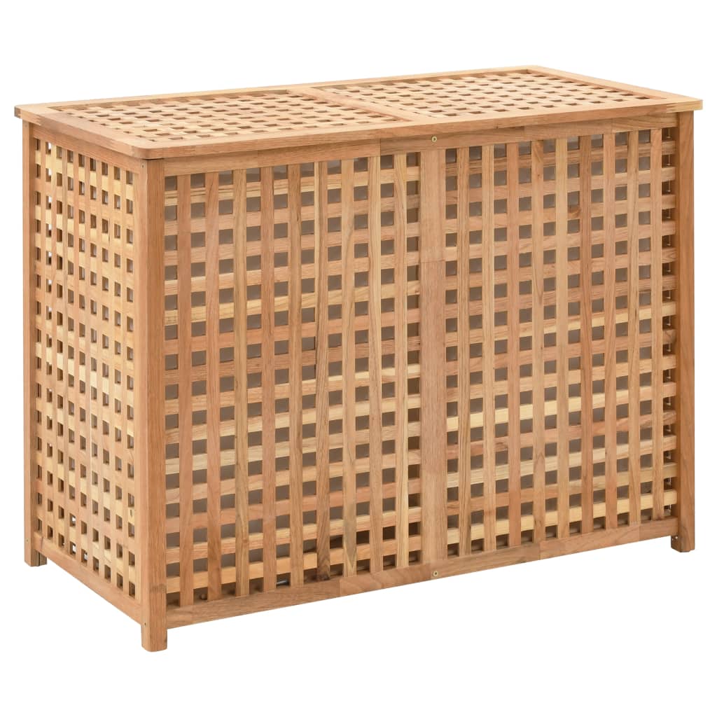 Vidaxl Basket 87.5x46x67 Walnut Wood