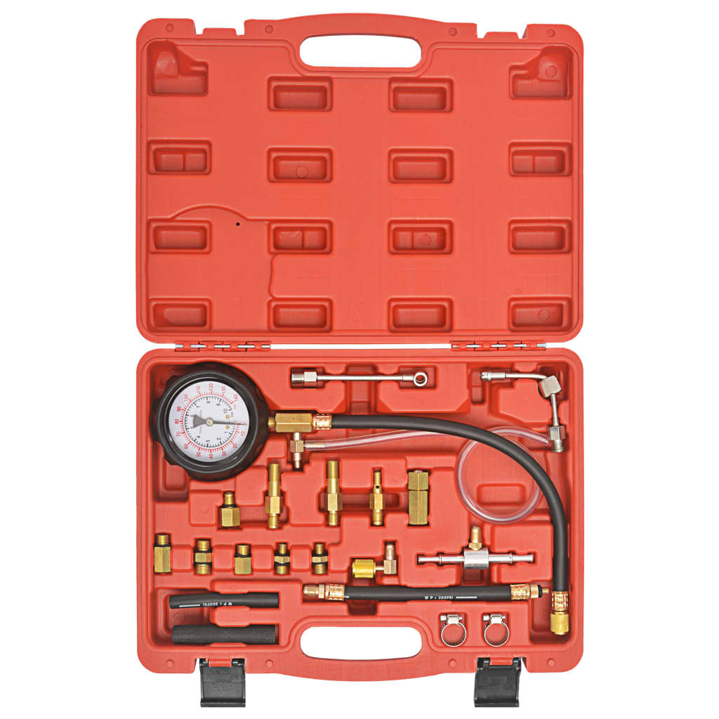 VidaXL Fuel injection pressure Meter set