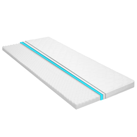 Vidaxl topmatras ei-profiel 6 cm koudschuim 120x200 cm