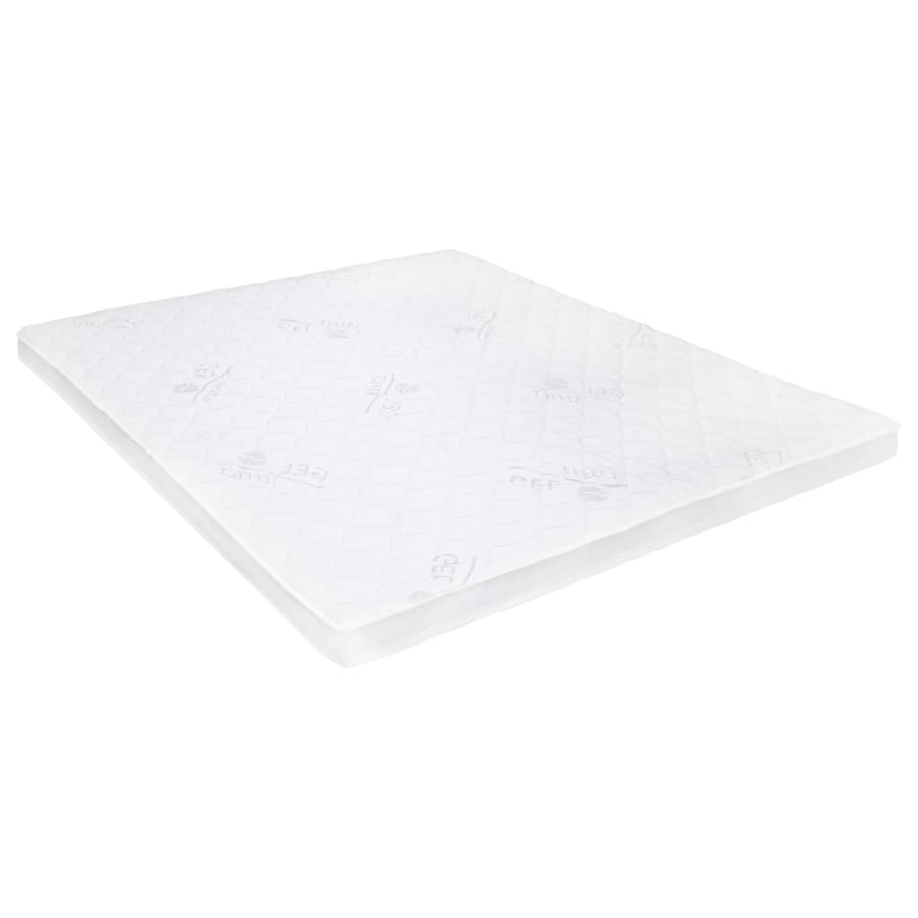 Vidaxl Top Vletnica 7 cm gel pena 140x200 cm