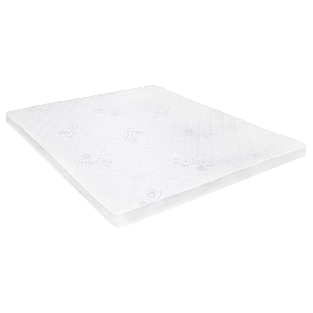 Materasso Top Vidaxl 7 cm in schiuma gel 160x200 cm