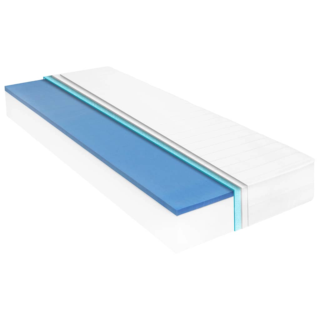 Vidaxl matras 18 cm visco-traagschuim 120x200 cm h2