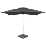 Vidaxl Parasol con antracite di base portatile