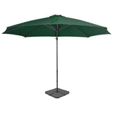 Parasol Vidaxl con base de base portátil