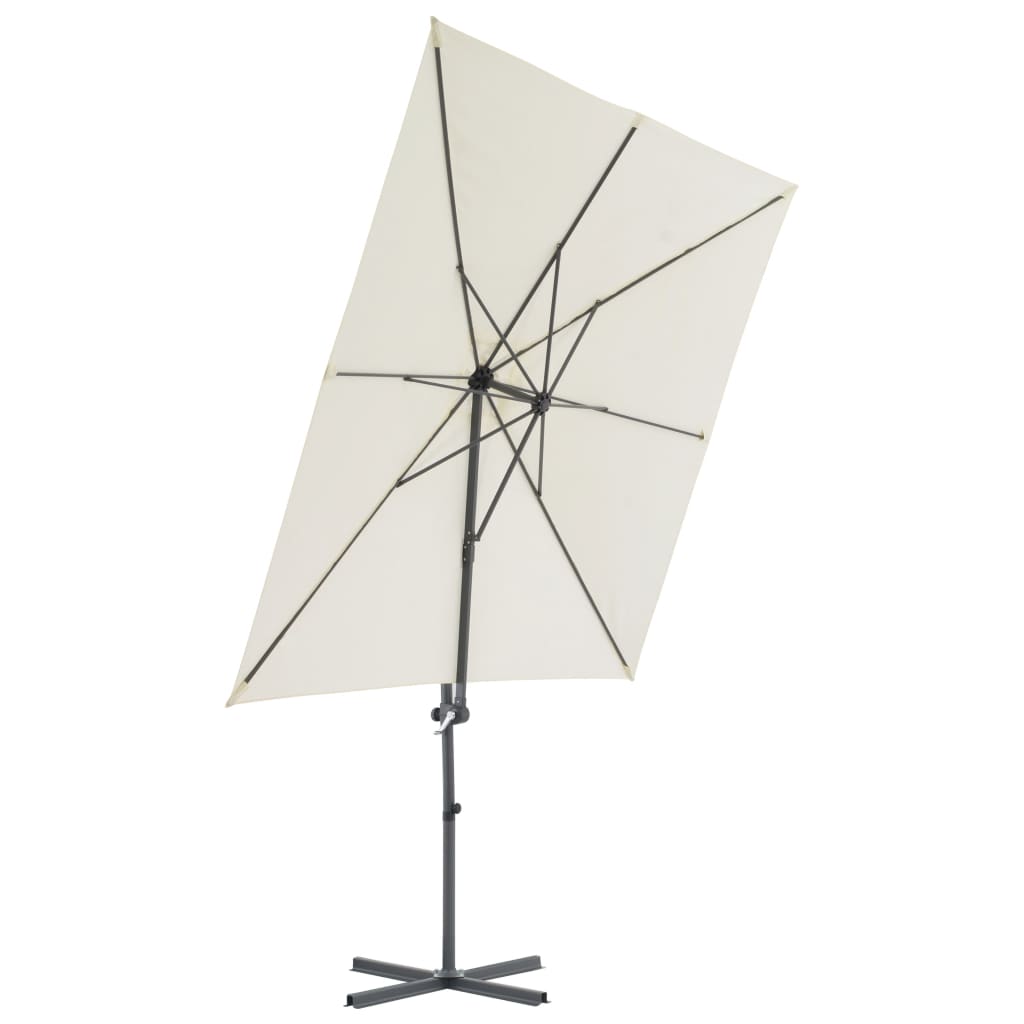 Vidaxl Parasol con sabbia base portatile colorato