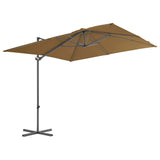 Parasol Vidaxl con tope de base portátil