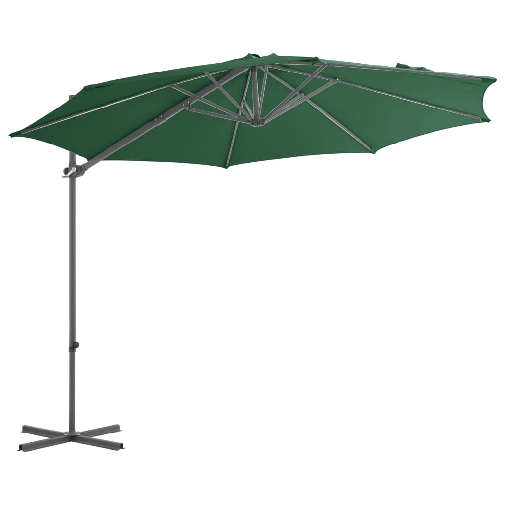 Parasol Vidaxl con base de base portátil