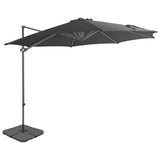 Vidaxl Parasol con antracite di base portatile