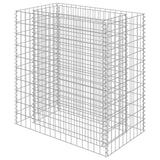 Vidaxl gabion plantenbak verhoogd 90x50x100 cm gegalvaniseerd staal