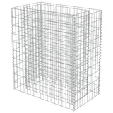 VidaXL Gabion Planter Increased 90x50x100 cm Galvanized Steel