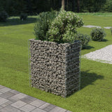 Vidaxl Gabion Planter ökade 90x50x100 cm galvaniserat stål