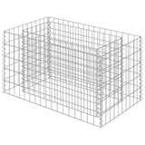 Vidaxl gabion plantenbak verhoogd 90x50x50 cm gegalvaniseerd staal