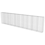 Vidaxl Schanskorf wall with lids 600x30x150 cm galvanized steel