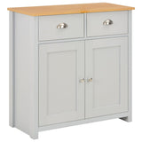 Vidaxl dressoir 79x35x81 cm grijs
