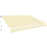 Vidaxl Luifel manually extends 600 cm cream