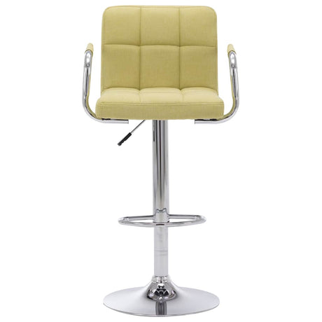 Vidaxl barstoel stof groen