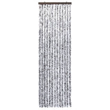 Vidaxl Fly Curtain 56x185 cm Chenille Brown and Beige