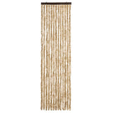 Vidaxl vliegengordijn 56x185 cm chenille beige