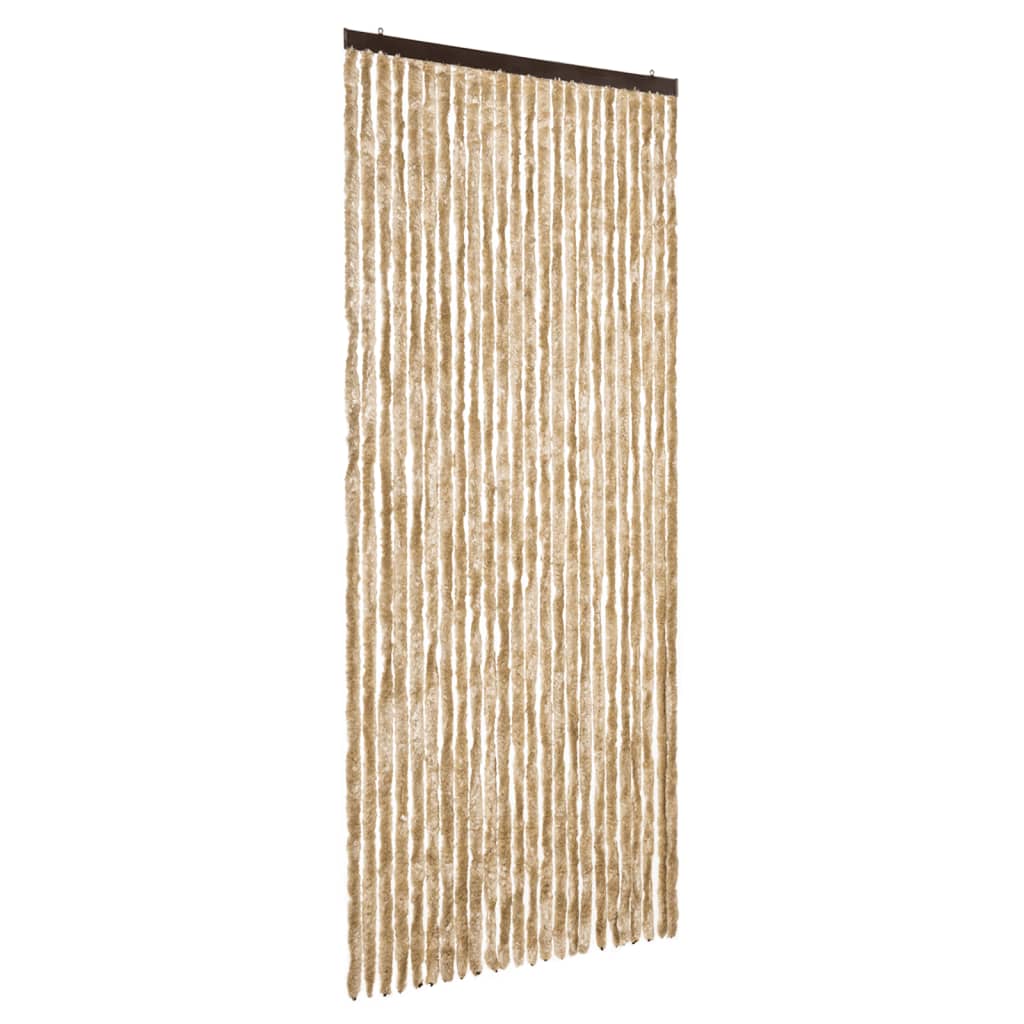 Vidaxl fléien Rido 100x220 cm Chenan Beige