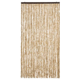 Vidaxl Fly Vorhang 100x220 cm Chenille Beige