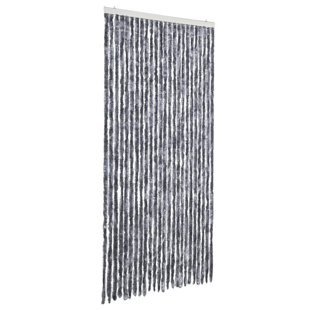 Vidaxl fléien Rido am 100x220 cm Chenne Sëlwerfaarf faarweg