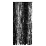 Vidaxl vliegengordijn 90x220 cm chenille antraciet