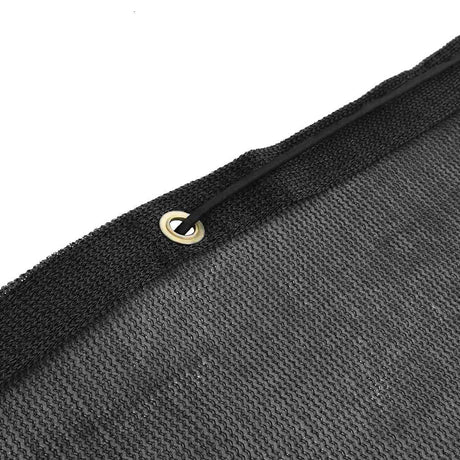 Vidaxl aanhangwagennet 2x3,5 m hdpe zwart