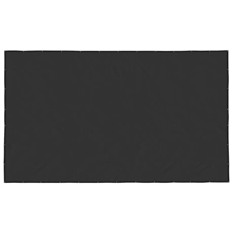 Vidaxl containernet 3,5x6 m hdpe zwart