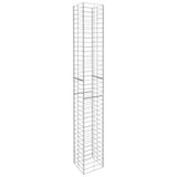Vidaxl schanskorven 3 st 25x25x197 cm gegalvaniseerd staal