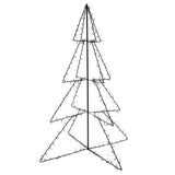 Vidaxl Kegelkerstboom 240 LED dentro y fuera de 115x150 cm