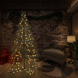 Vidaxl Kegelkerstboom 240 LED dentro y fuera de 115x150 cm