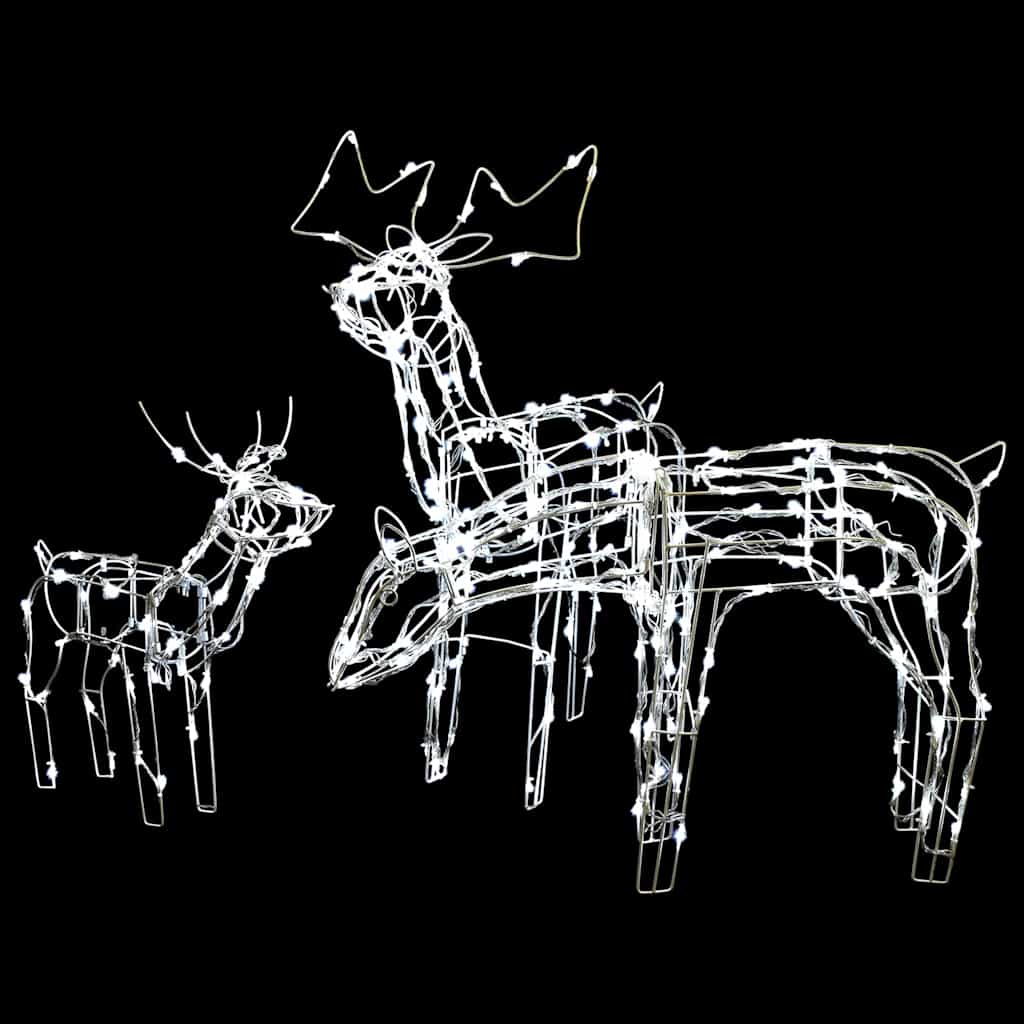Vidaxl 3-delige kerstverlichting rendieren 229 led's