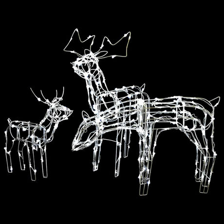Vidaxl 3-delige kerstverlichting rendieren 229 led's